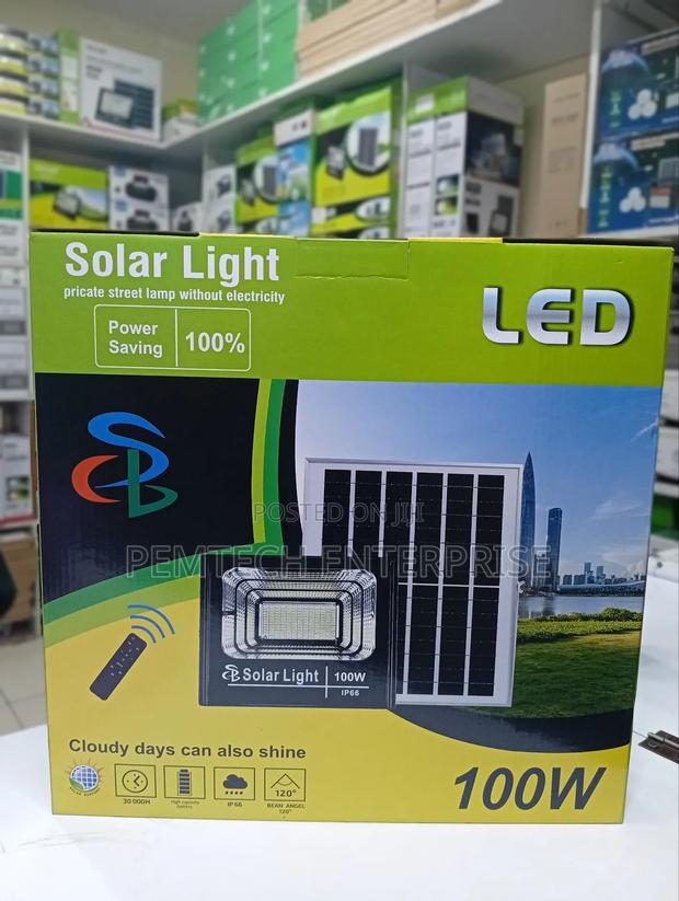 100w Powerful Solar Light - thumbnail 4