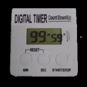 Digital Timer With Countdown