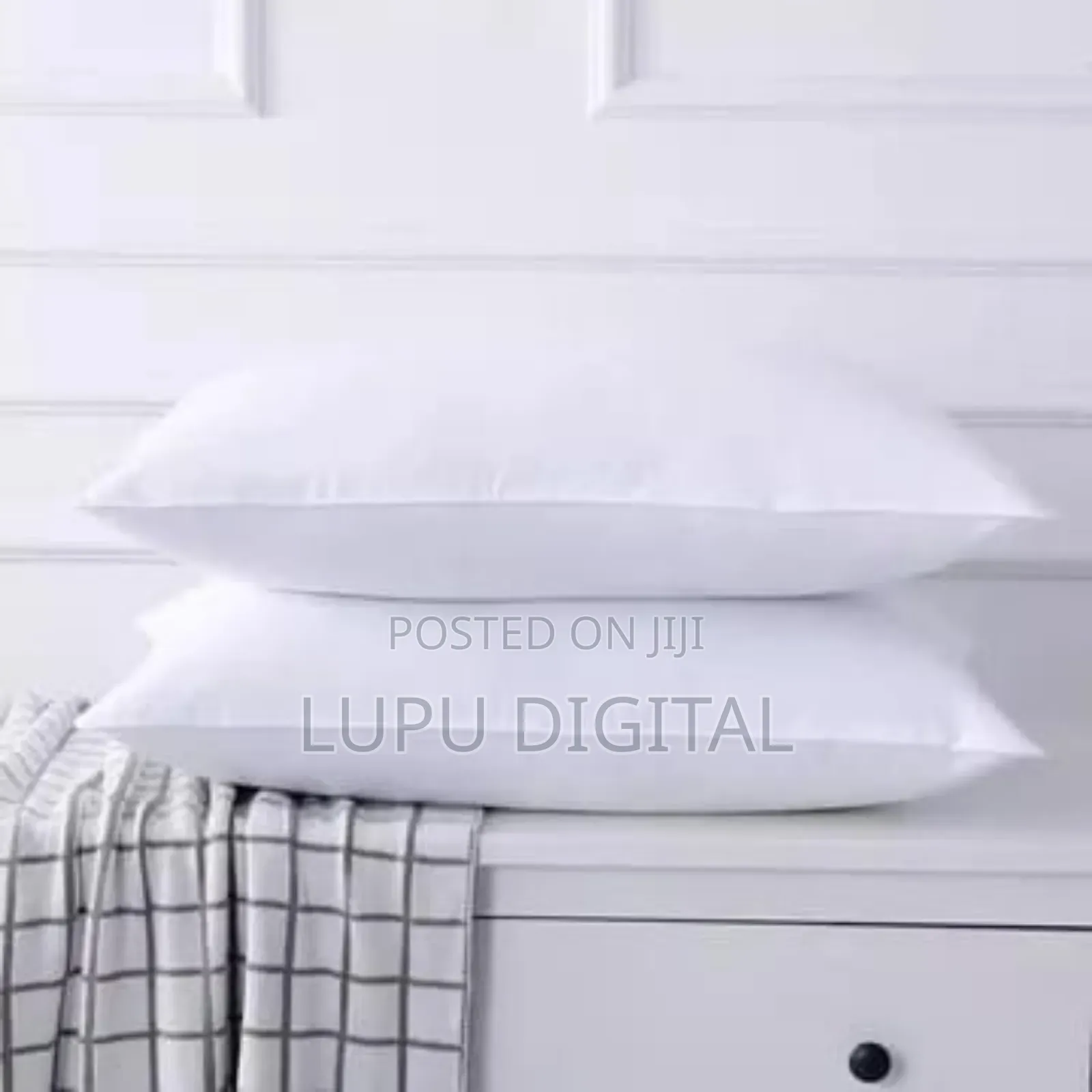 Plain White Hollow Bed Pillows