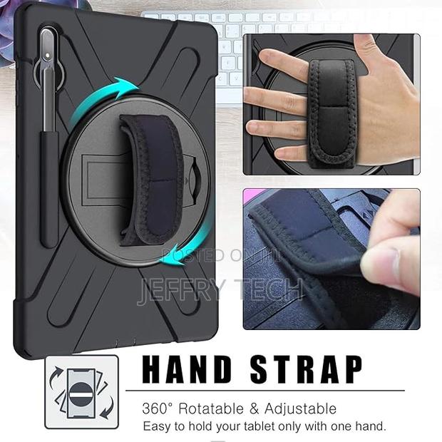 Samsung Galaxy Tab S8 Plus 2022 Rugged Kickstand Copver - thumbnail 2
