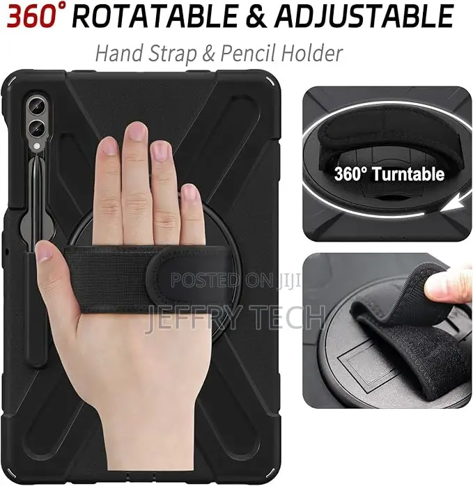 Rugged Case for Samsung Galaxy Tab S9FE Ratable Stand