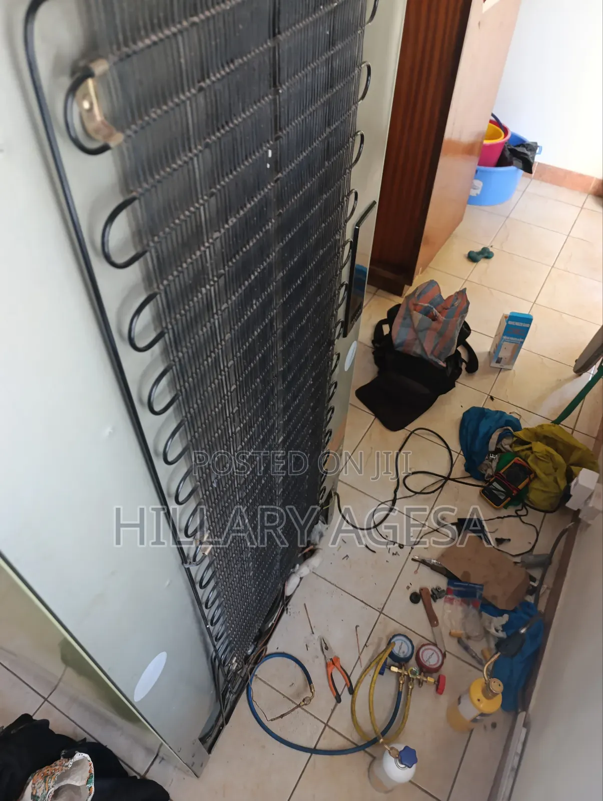 Compressor Replacement and Gas Refill