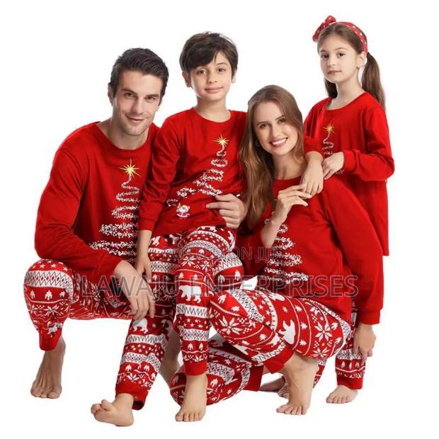 Classic Red Themed Pajamas - main view