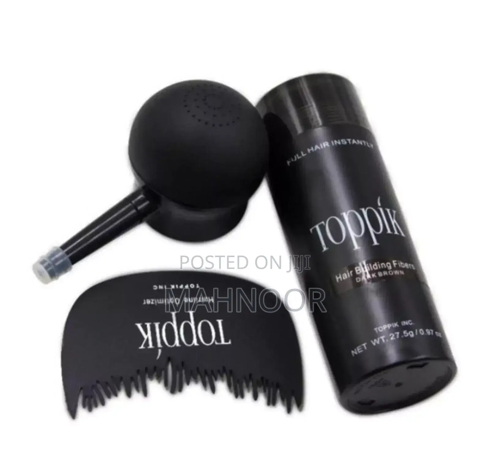 Toppik Hair Building Fibres Black/Dark Brown 27.5g Usa