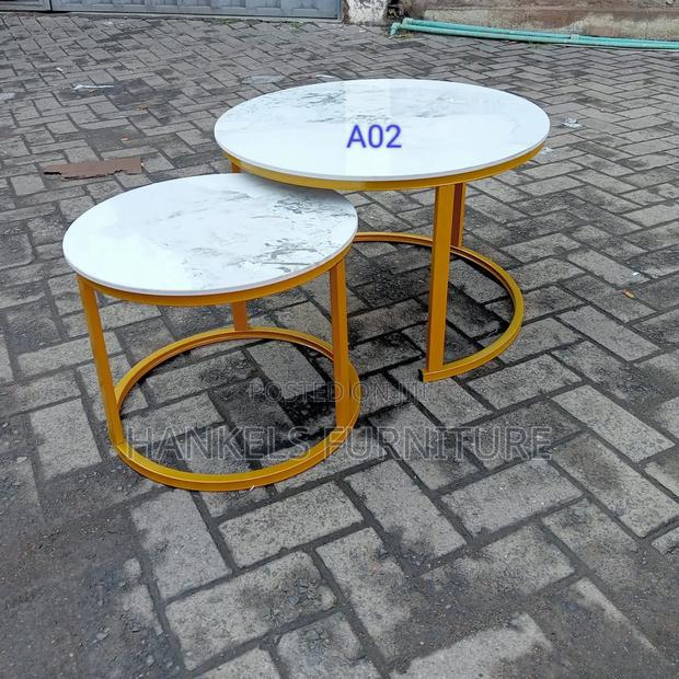 Executive Marble Stools - main view