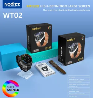 Nodizz Wt02 Smart Watch With Earbuds