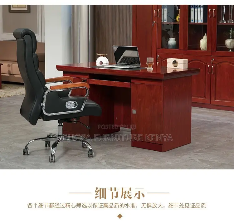 Office Tables: 1.4 Meters Simple Managers Home Office Desk