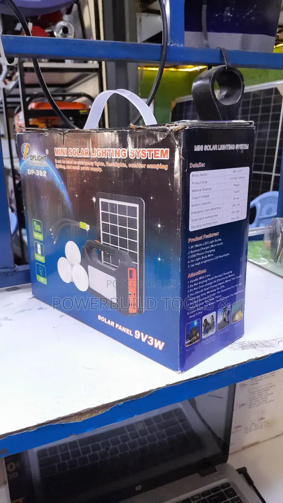 DP Solar Flash Light Complete 392W