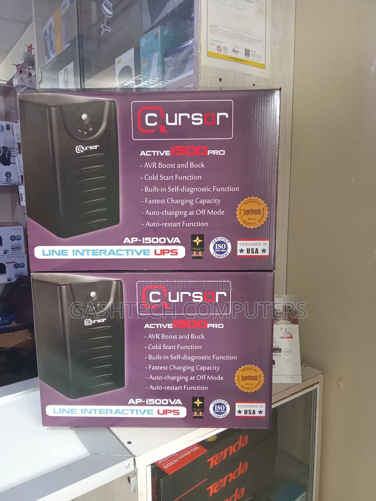 Line Interactive Cursor 1500va UPS // 1500va //