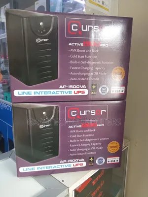 Cursor Active 1500 PRO Brand New UPS