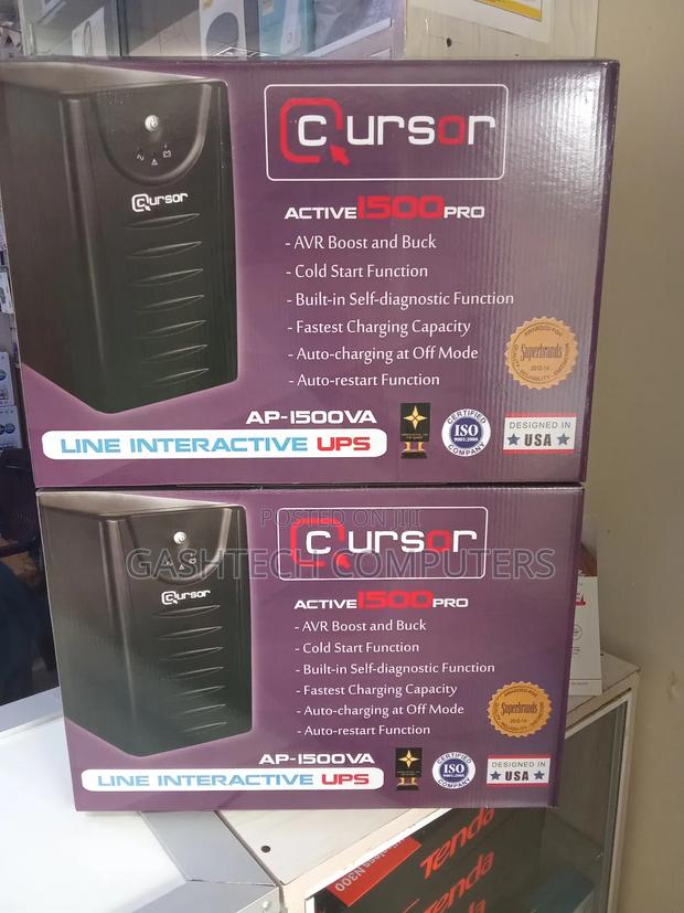 Cursor Active 1500 PRO Brand New UPS - thumbnail 3