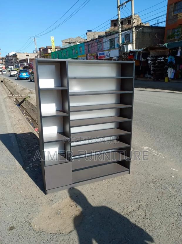 Grey 4*6ft Shoe Rack - main view
