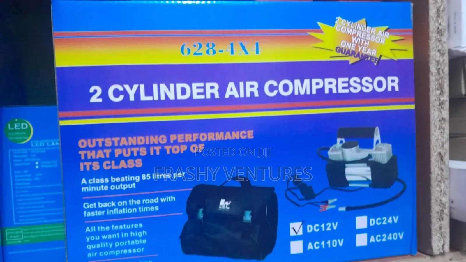 2 Cylinder Air Compressor Set