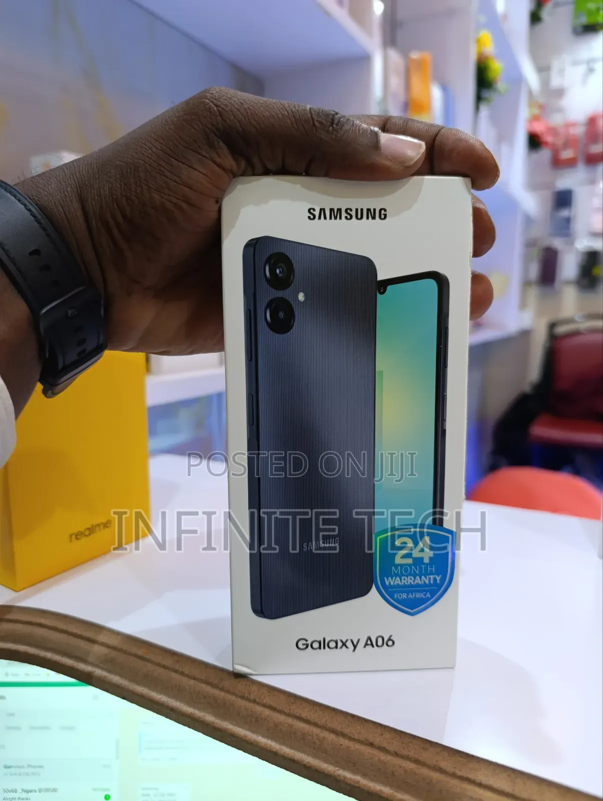 New Samsung Galaxy A06 128 GB Black