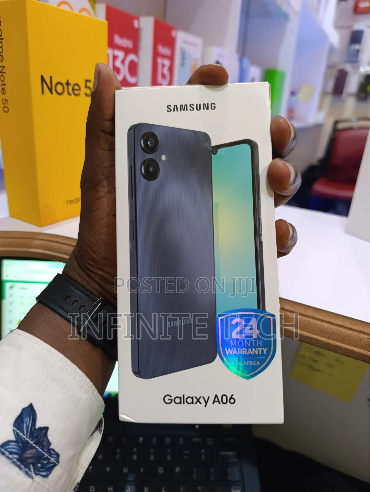 New Samsung Galaxy A06 128 GB Black
