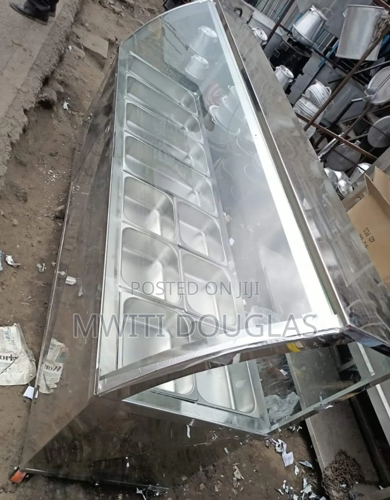 The Modern Stainless Attractive Food Warmer Display