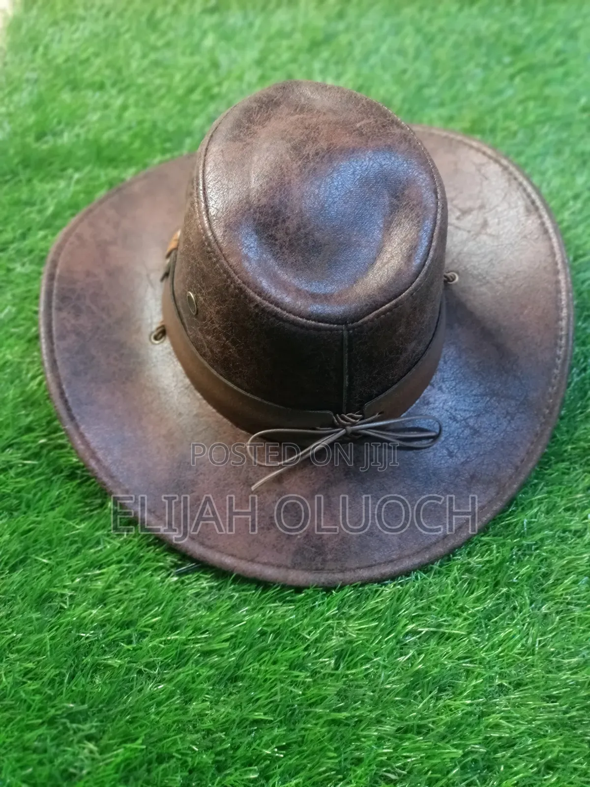 Leather Cow Boy Hats