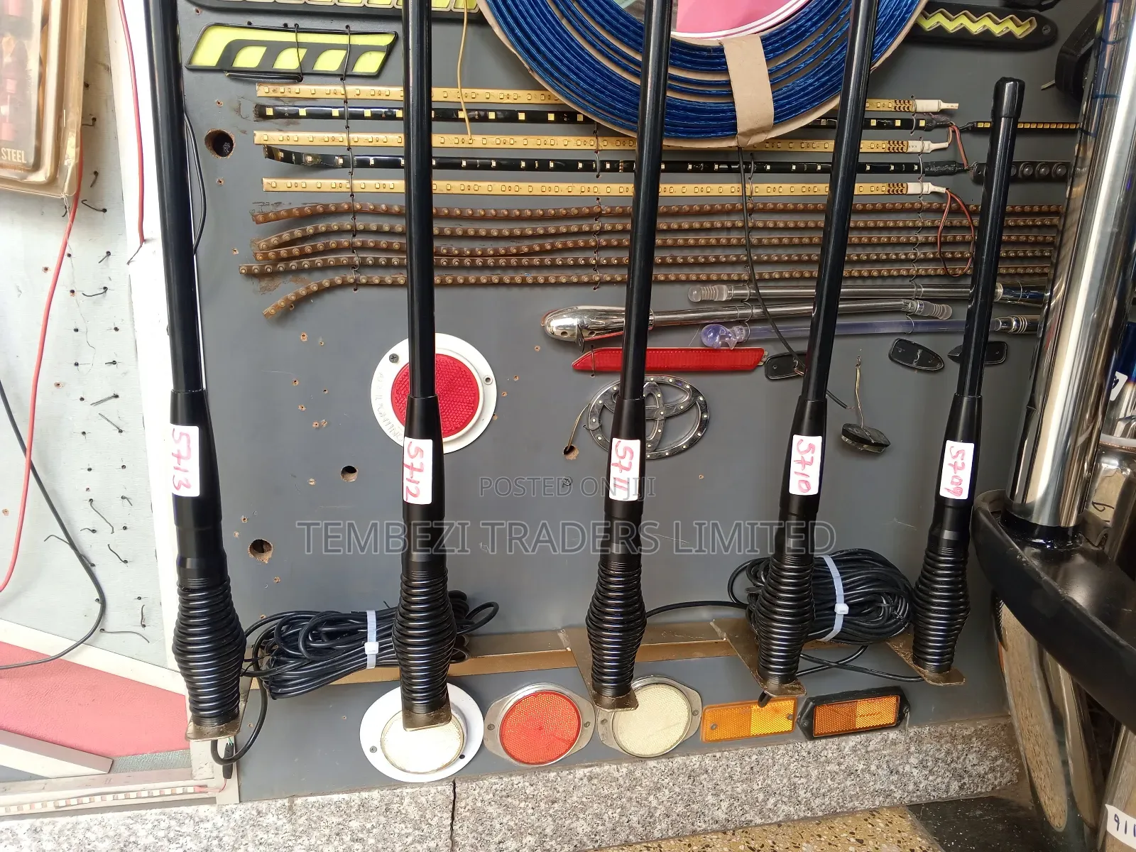 Heavy Duty Quality Bullbar Aerial Antenna All Sizes