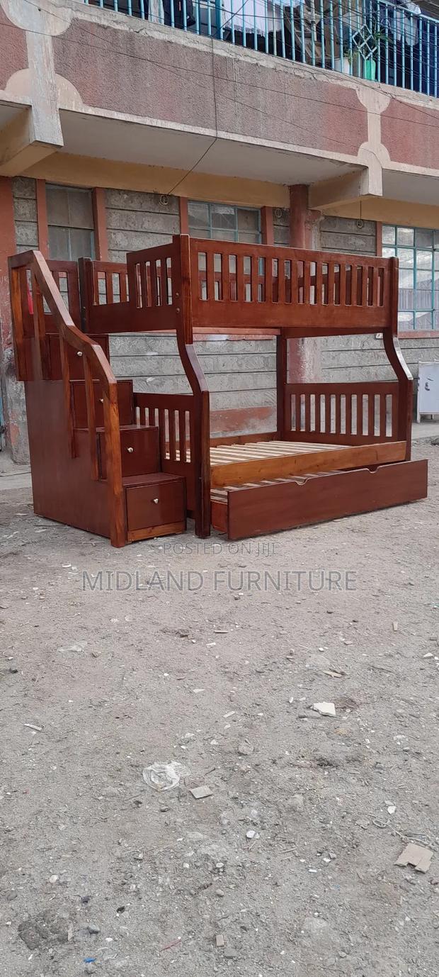 Mahogany Double Decker With Pullout Bed - thumbnail 6