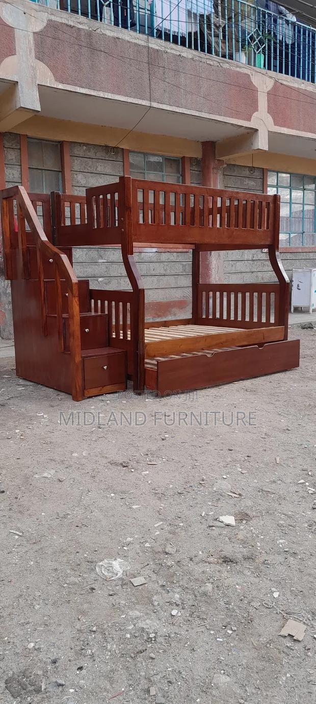 Mahogany Double Decker With Pullout Bed - thumbnail 7