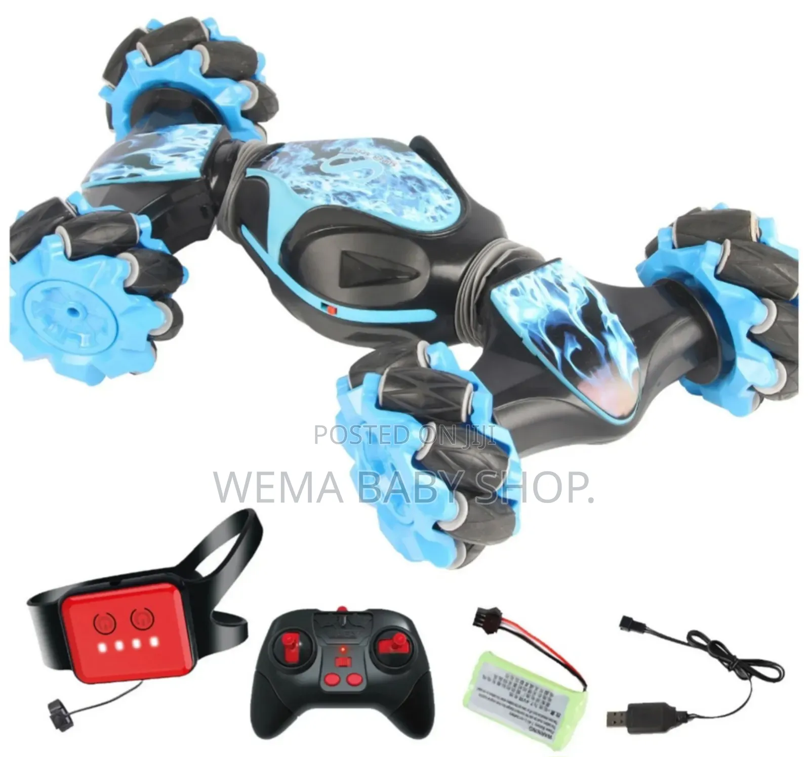 Kids Hand Controlled/Remote Stunt Cars