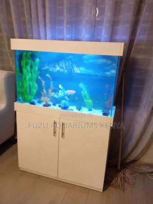 Unique Brilliant White Aquarium - thumbnail 2