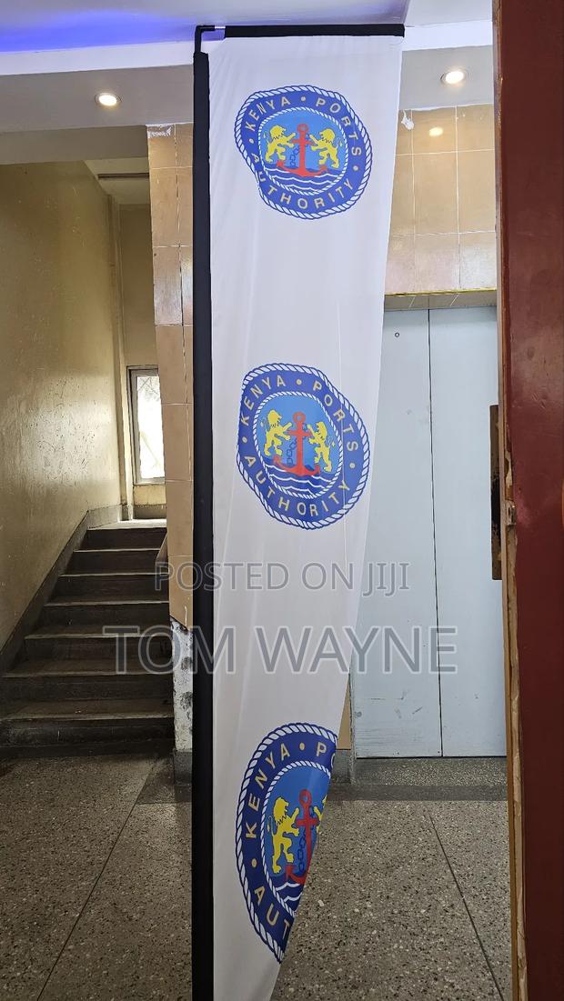 Telescopic Banner / Double Sided