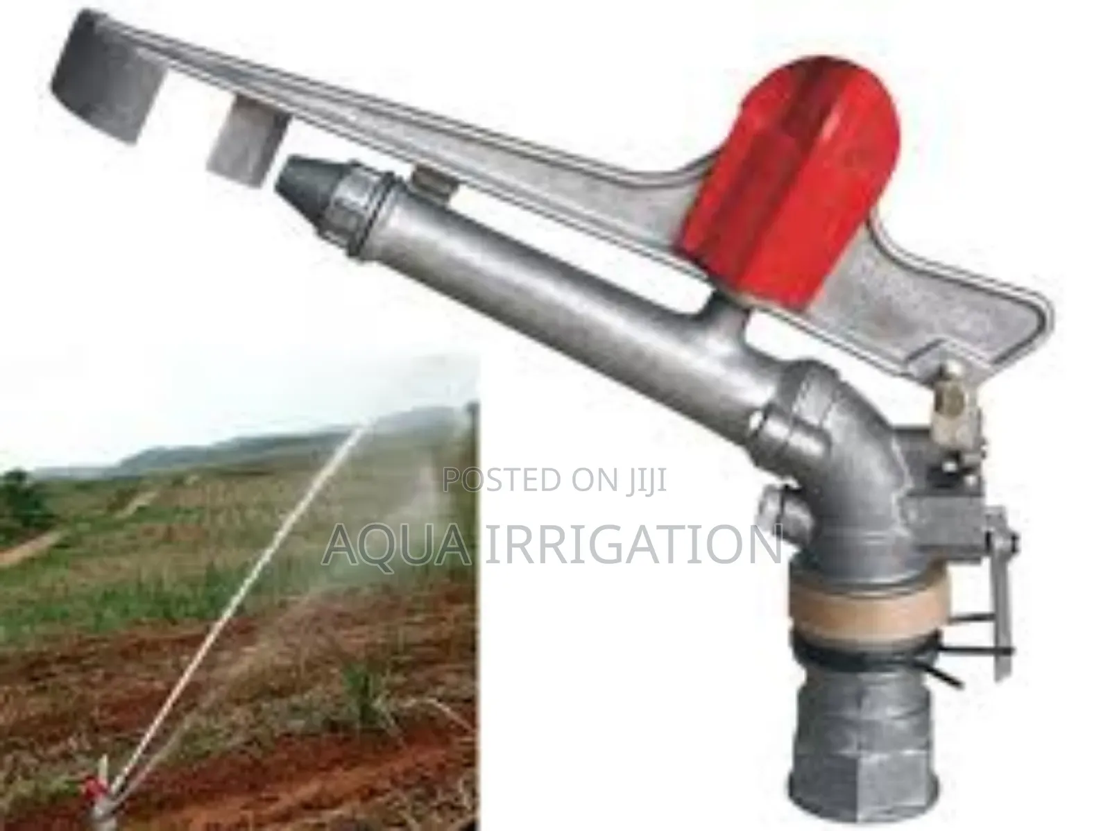 High-Pressure Gun – Efficient Irrigation for Large Farms