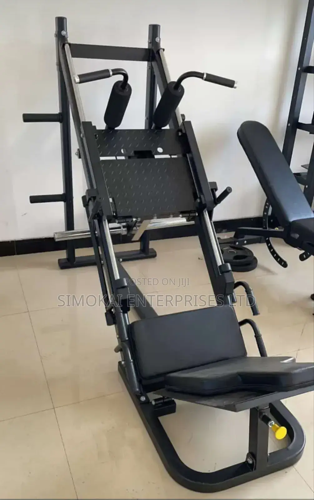 Leg Press Hack Squat Machine