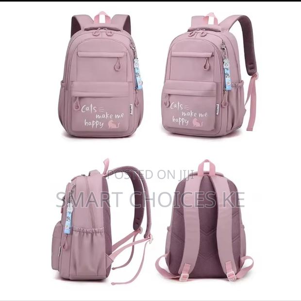 Cute Girls Backpack. Large Capacity School Bag.