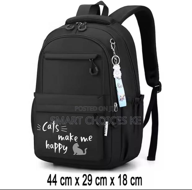 Cute Girls Backpack. Large Capacity School Bag. - thumbnail 3