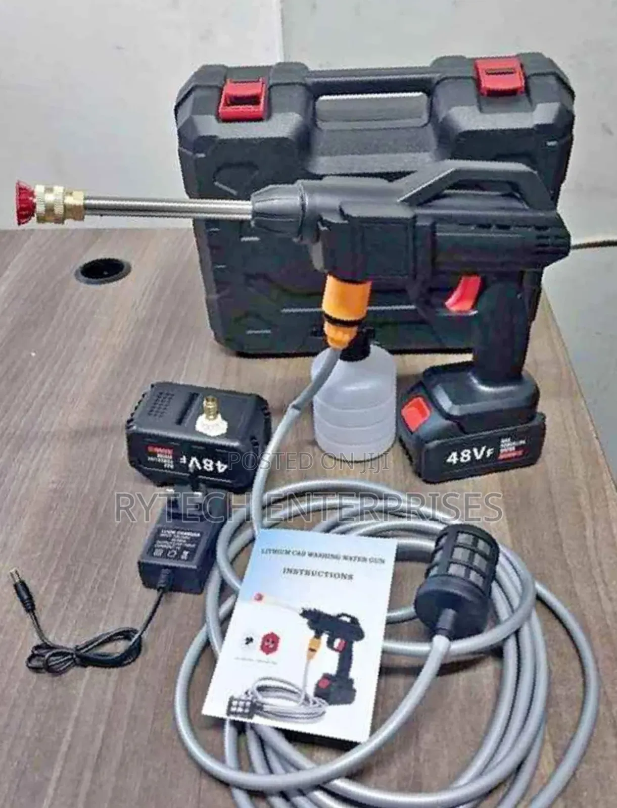 Rechargeable High Pressure Car Wash