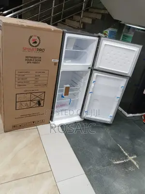 Smart Pro SFR-150DT-I Double Door Fridge 118L