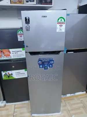 Mika 168litres Double Door Fridge