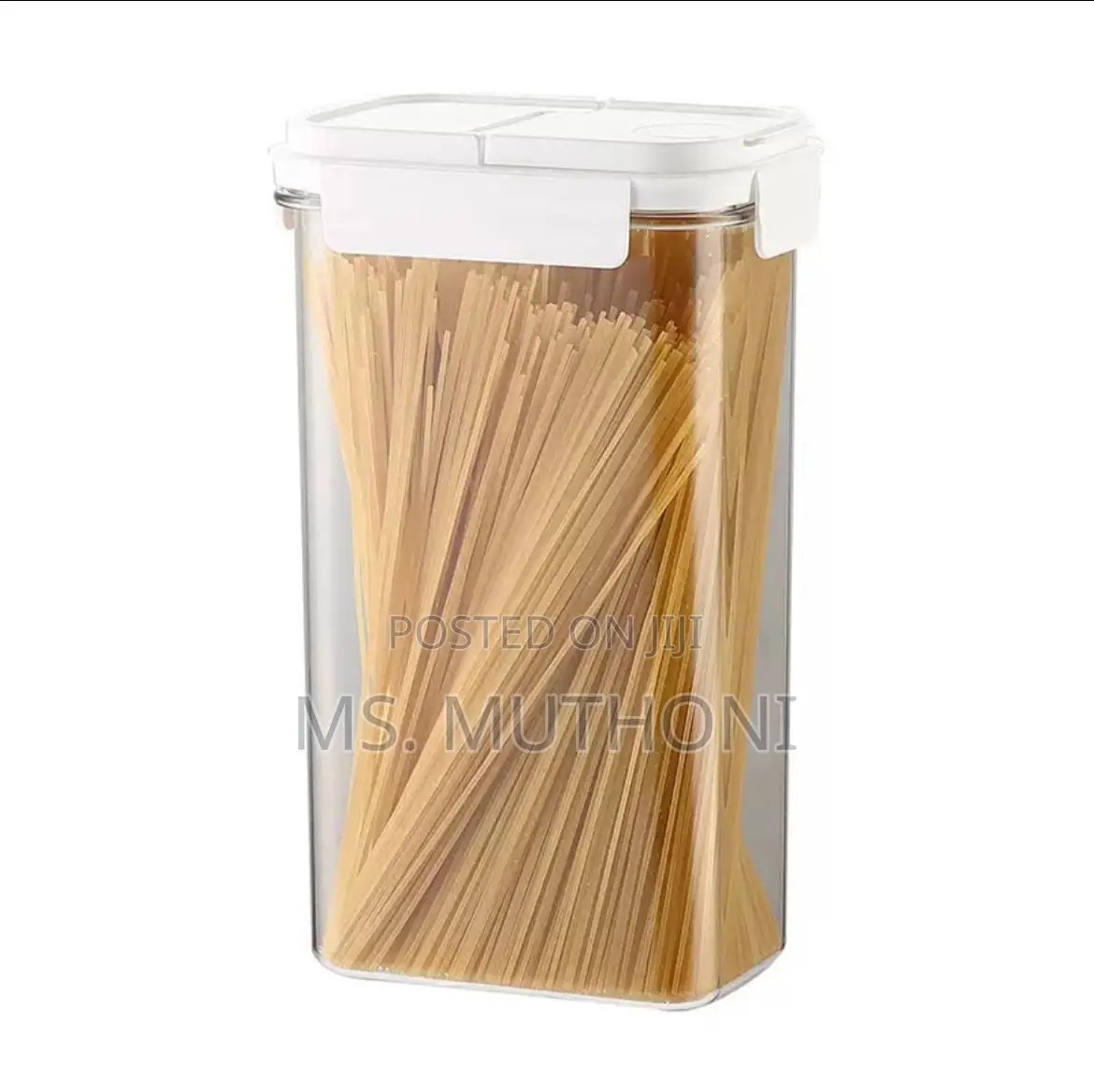 2.3 L Bpa-Free, Food-Grade Acrylic Cereal Jar