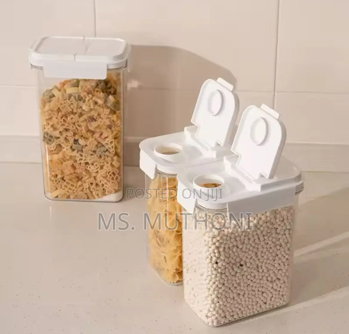 2.3 L Bpa-Free, Food-Grade Acrylic Cereal Jar