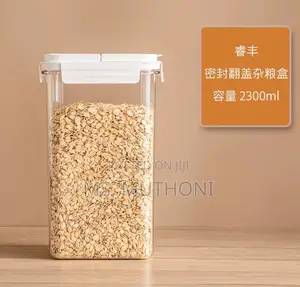 2.3 L Bpa-Free, Food-Grade Acrylic Cereal Jar