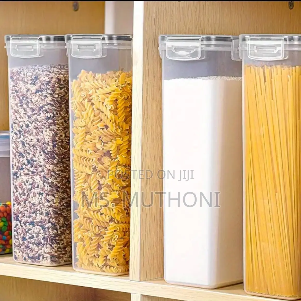 4pcs Bpa-Free Airtight Food Storage Containers*