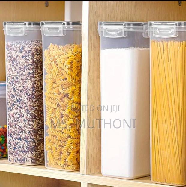 4pcs Bpa-Free Airtight Food Storage Containers* - thumbnail 2