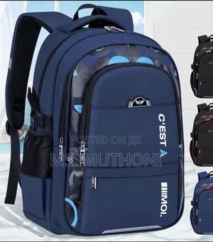 Unisex Compartments Large Kids School Waterproof Backpack - thumbnail 2