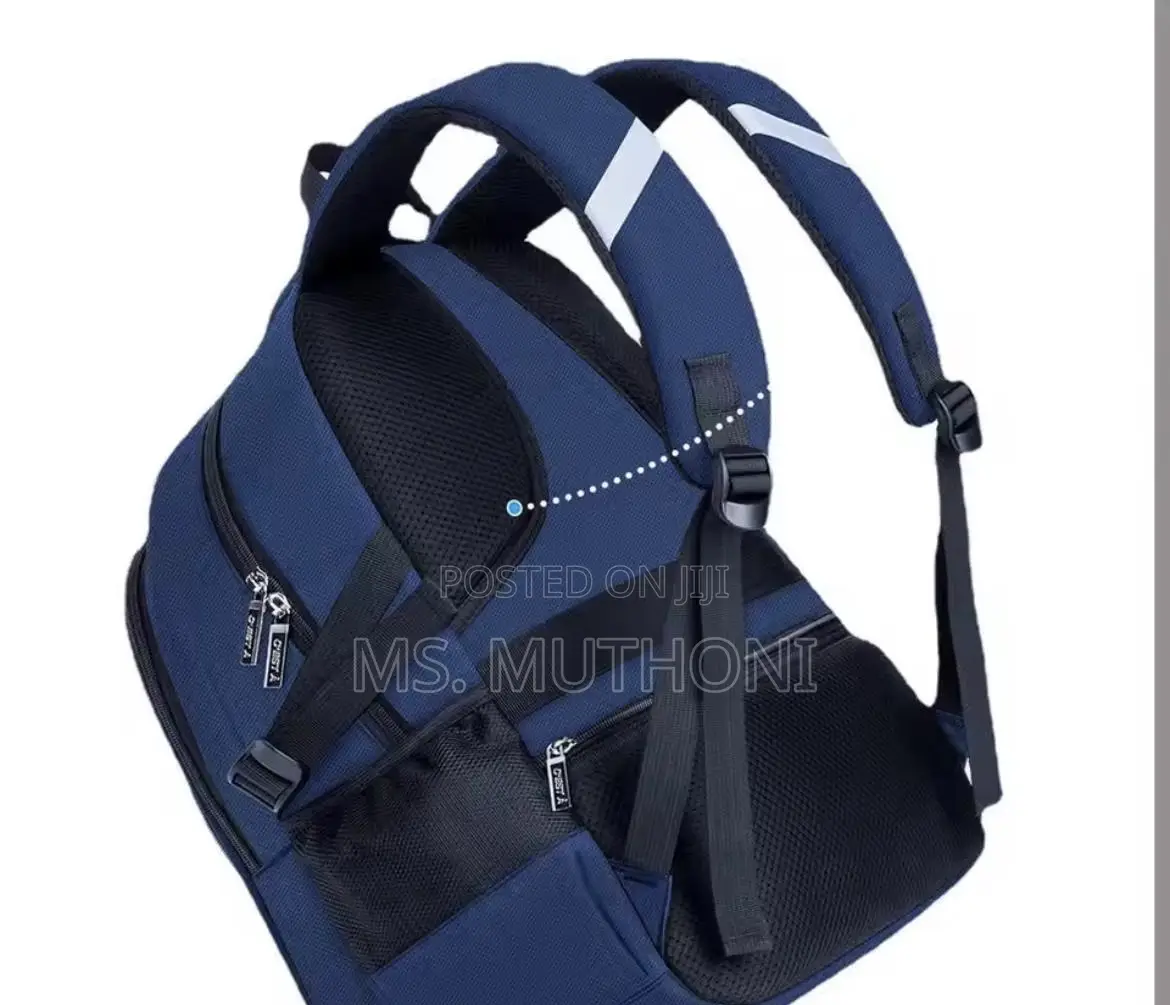 Unisex Compartments Large Kids School Waterproof Backpack