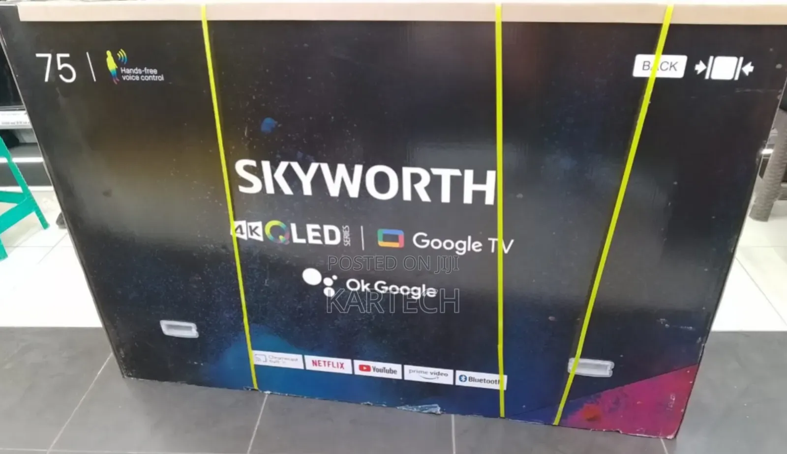 Skyworth 75 Inch 75SUE9500 QLED UHD Google Tv