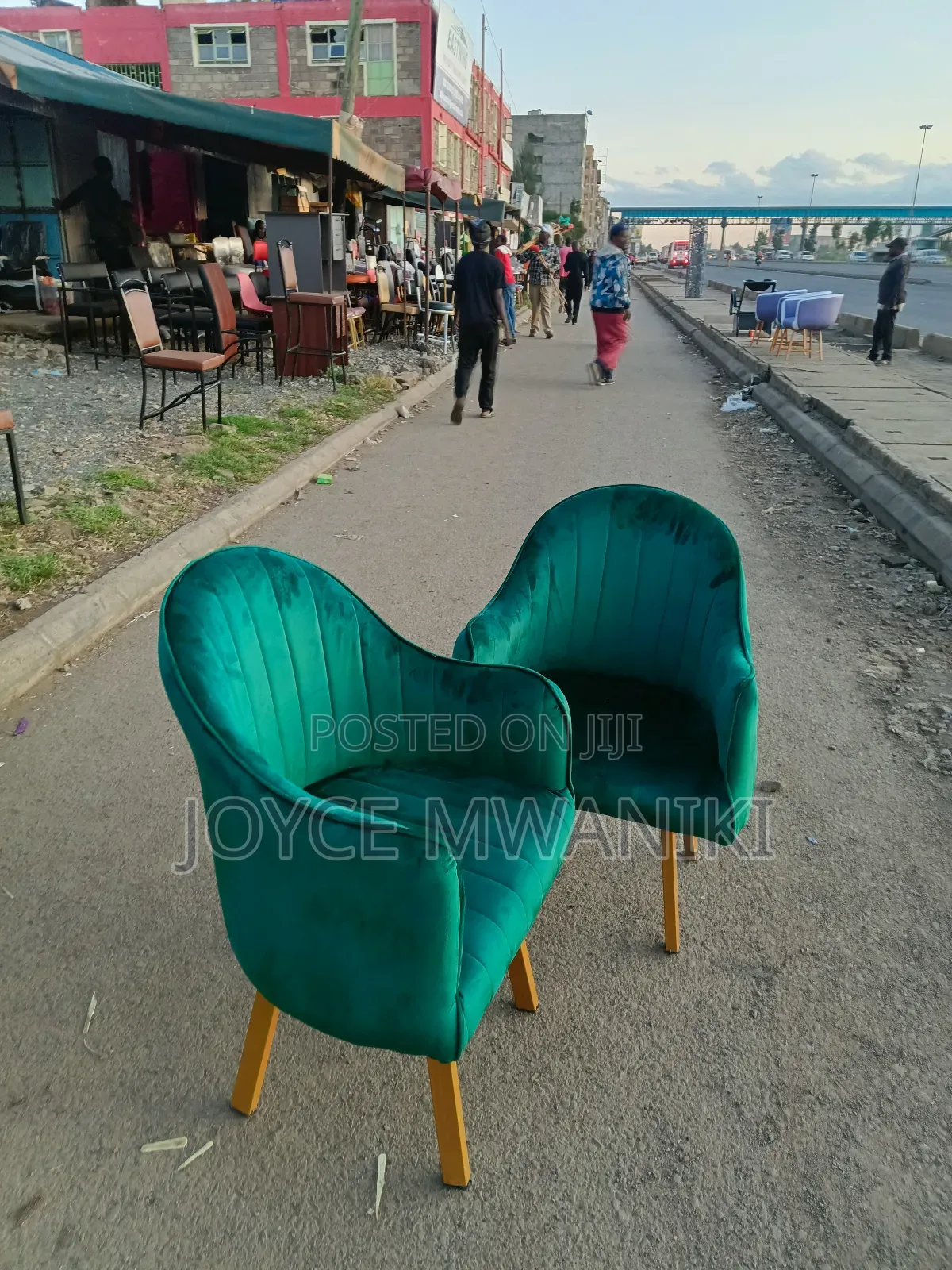 Manicure Seats, Latest Green ,