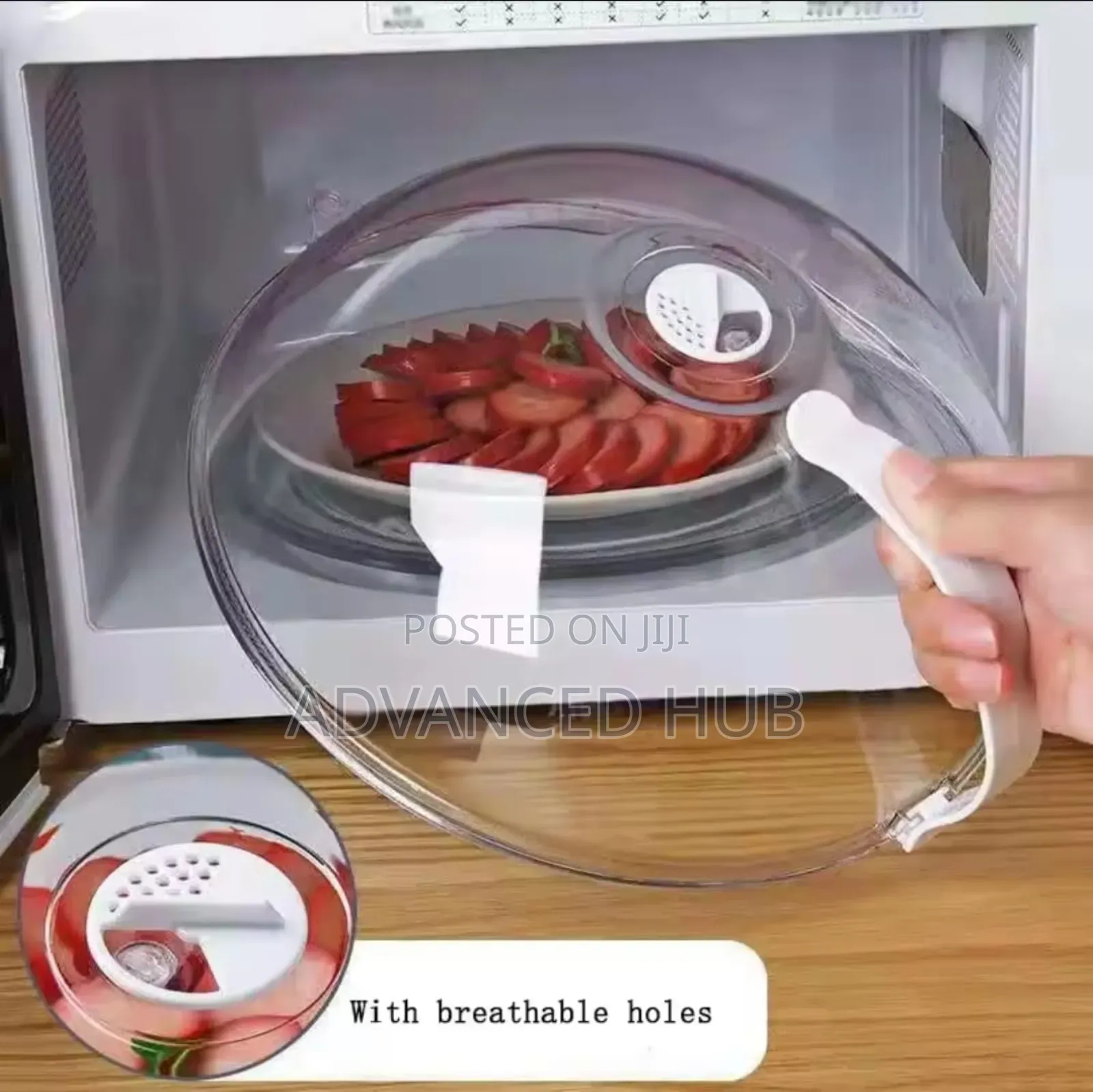 Acrylic Transparent Microwave Food Cover