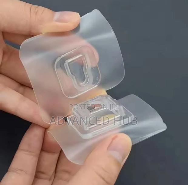 10 PCS Adhesive Double Sided Mounting Hooks - main view