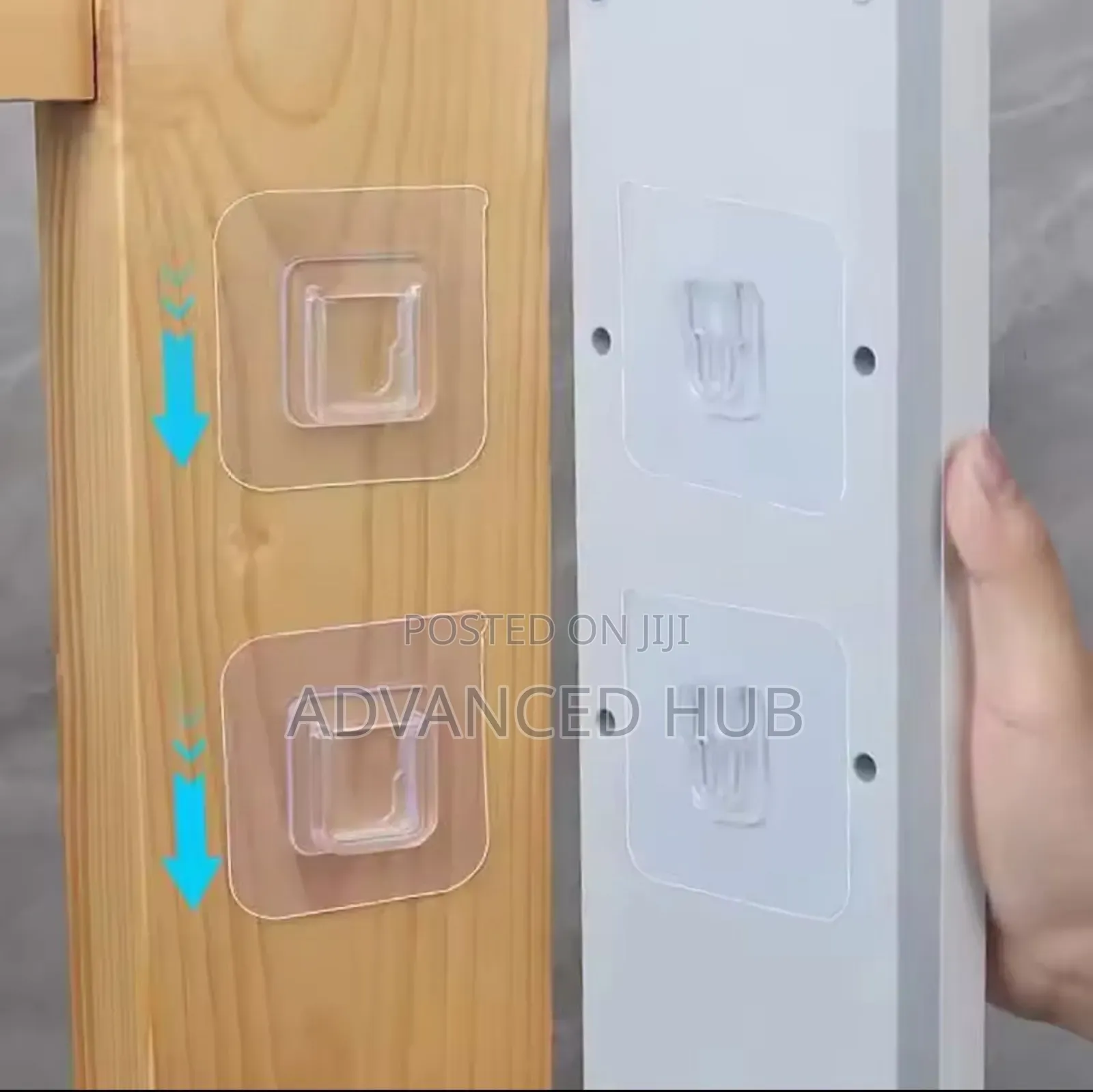 10 PCS Adhesive Double Sided Mounting Hooks