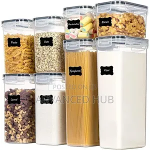 8pcs Food /Pantry Storage Containers