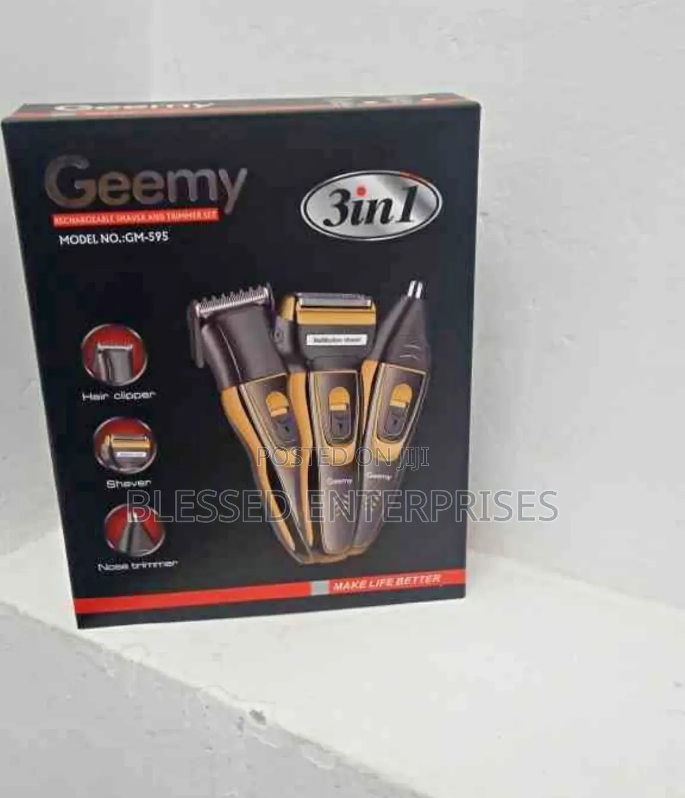 Geemy Rechargeable Shaving Machine/ Shaving Machine/ Clipper