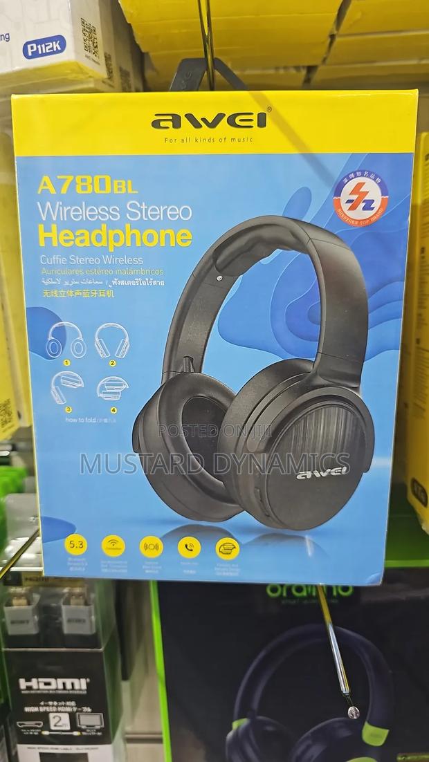 Awei A780bl BT 5.0 Wireless/ Wired Stereo Headphone - main view