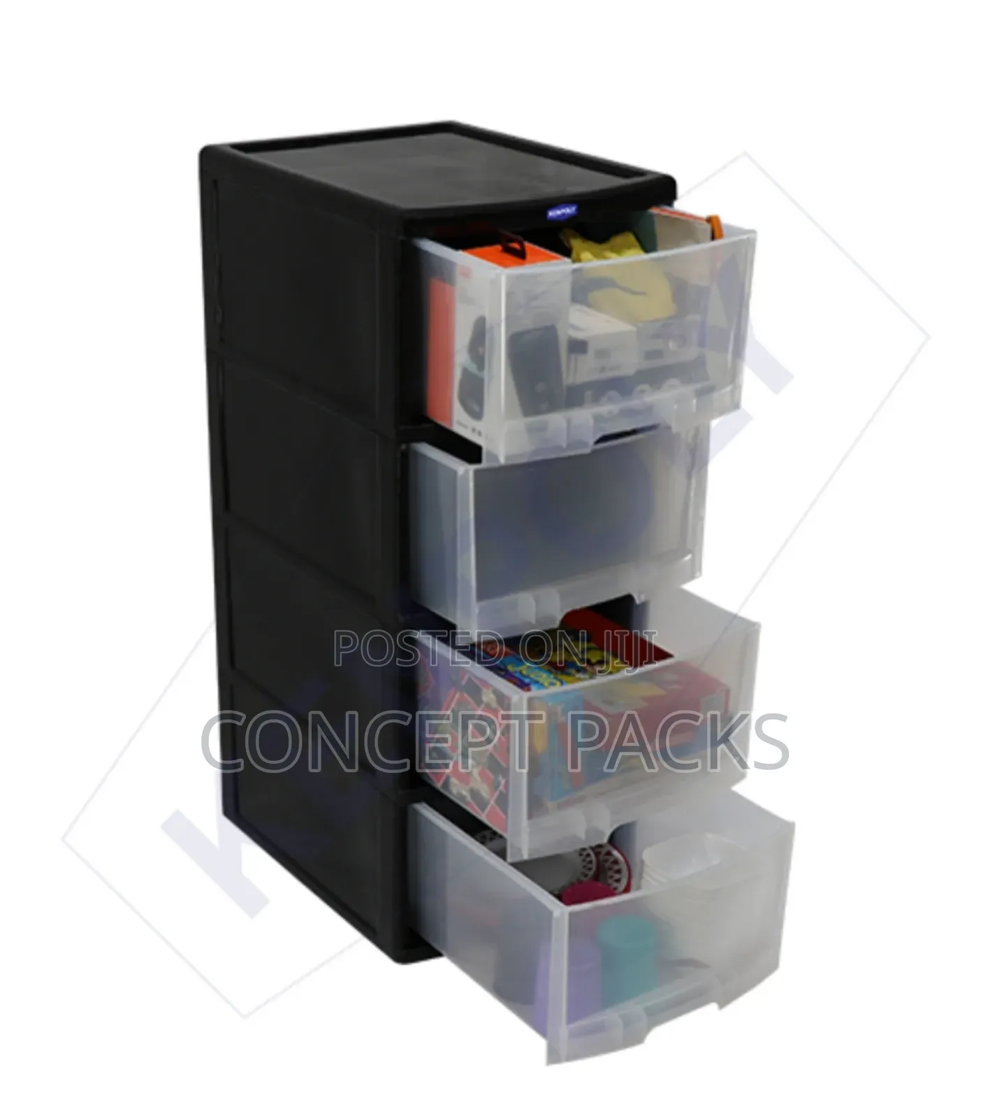Large Drawer 4 Stack